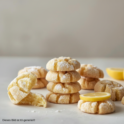 Lemon Crinkle Cookies