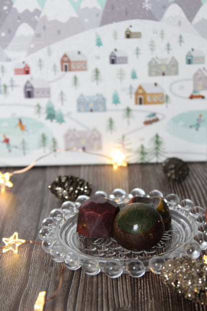 Design 2025 Winterlandschaft Pralinenadventskalender - Vorbestellung