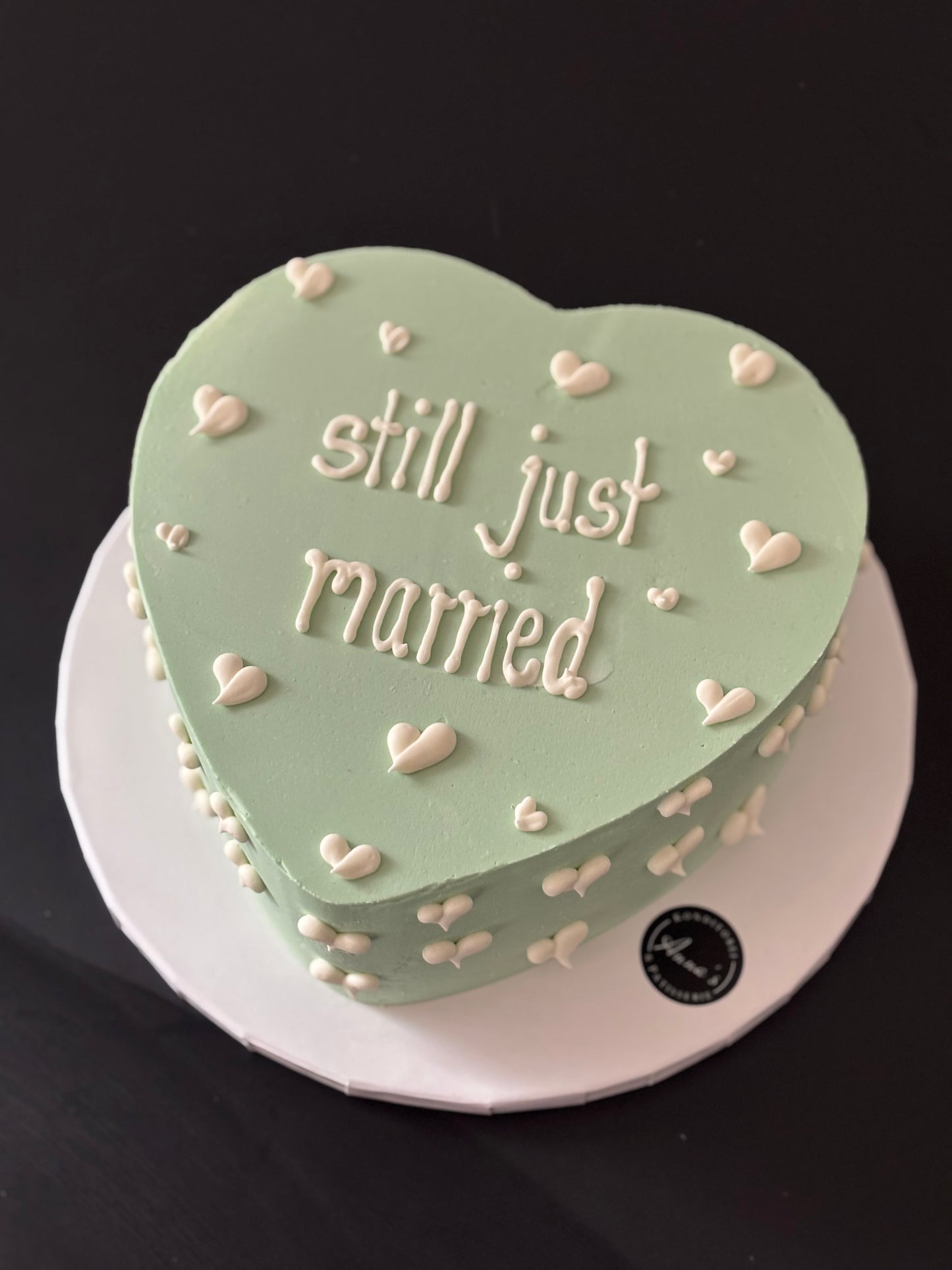 Simple Heart Cake
