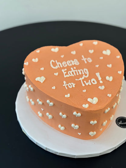 Simple Heart Cake
