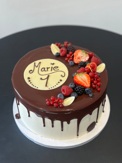 Berry Drip Cake