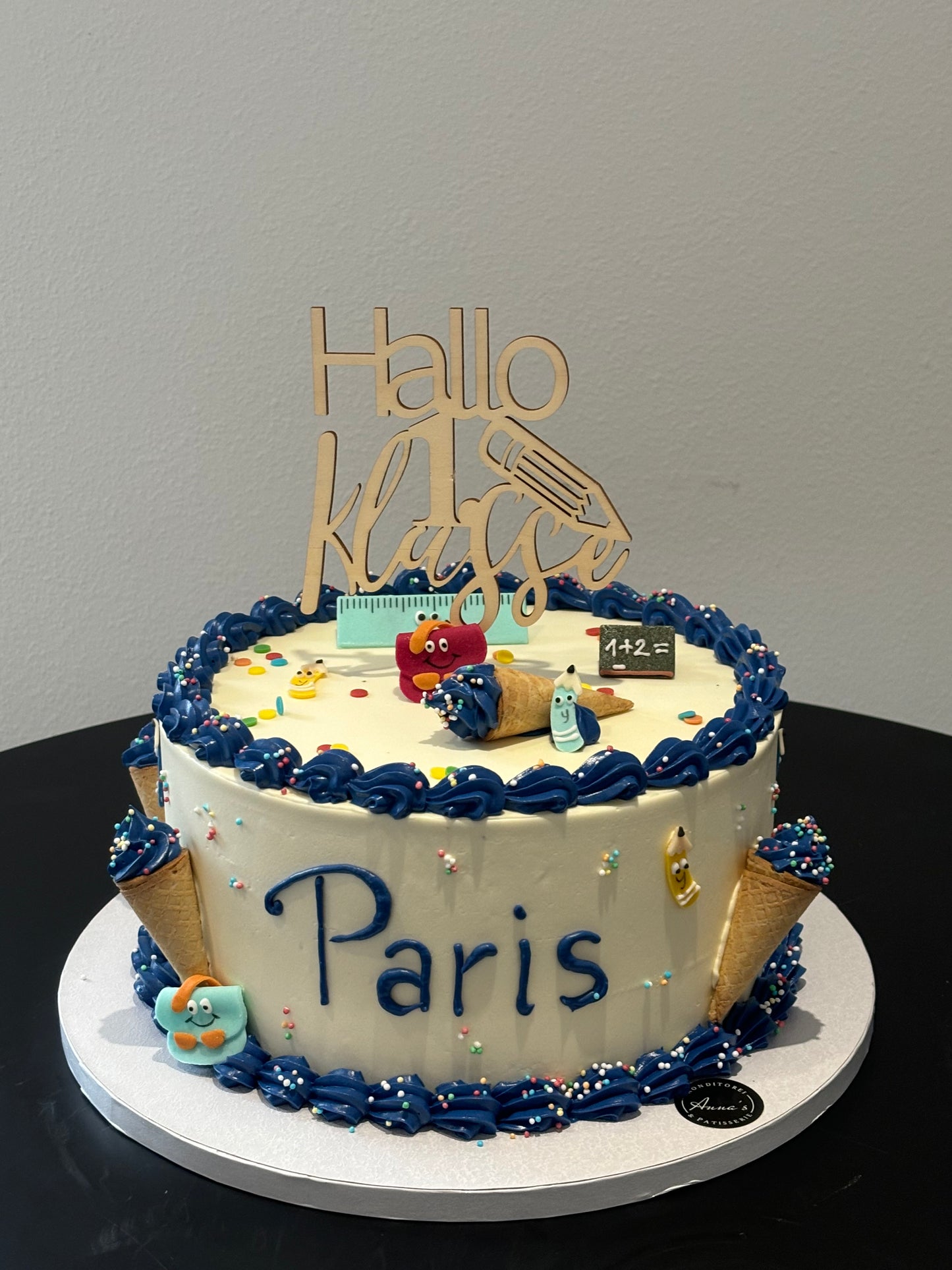 Hallo 1. Klasse - Cake Topper
