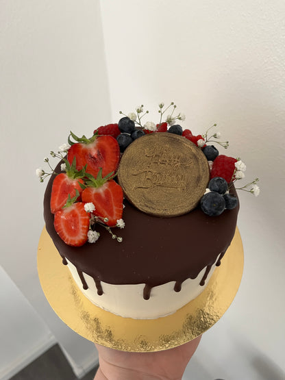 Berry Drip Cake