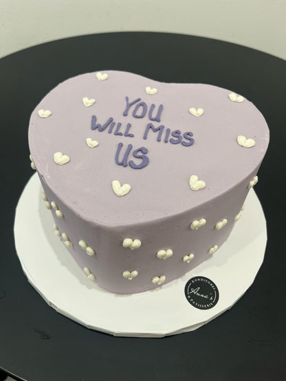 Simple Heart Cake